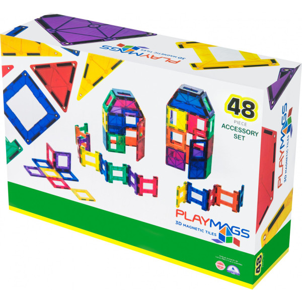 

Конструктор Playmags магнитный набор 48 эл. PM161