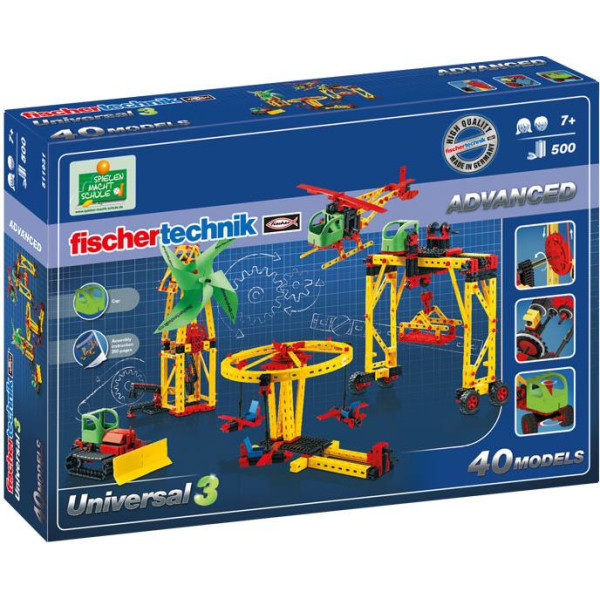 

Конструктор Fisсhertechnik ADVANCED Универсал 3 FT-511931