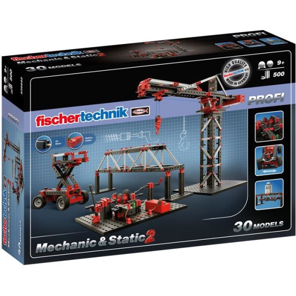 

Конструктор Fisсhertechnik PROFI Мeханика и статика FT-536622
