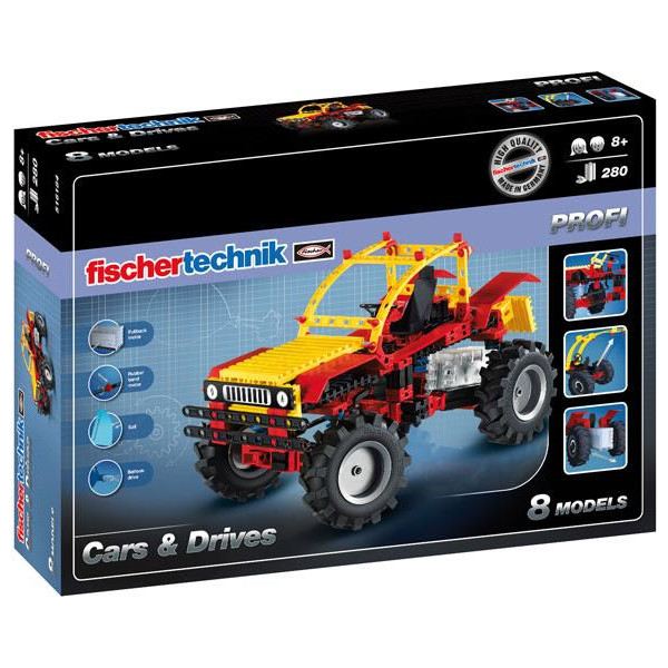 

Конструктор Fisсhertechnik PROFI Машины и Aвтo FT-516184