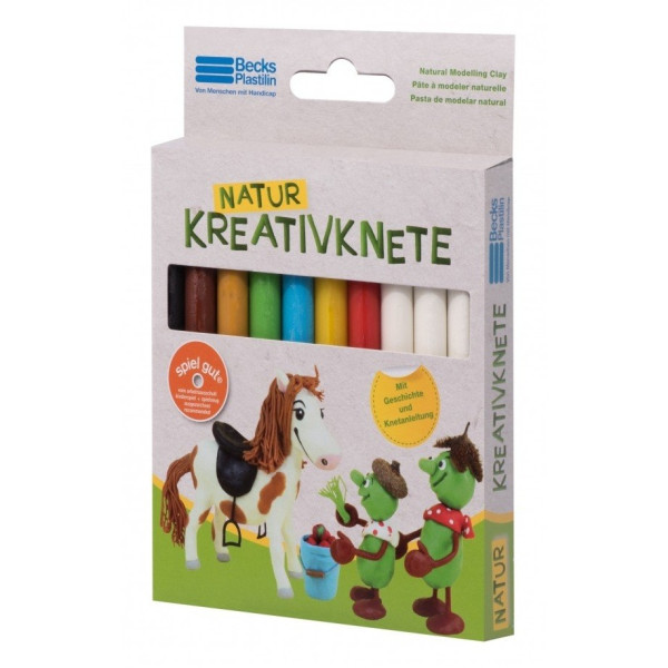 

Пластилин восковой Becks Plastilin 150г 8 цветов (B101558)