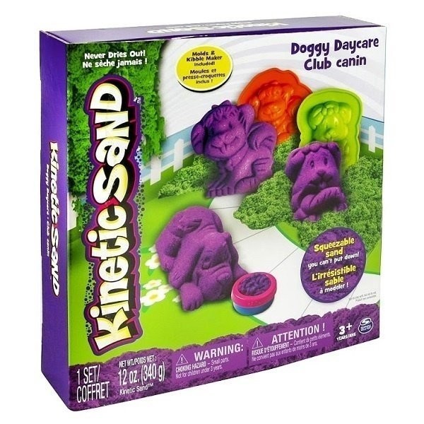 

Песок для творчества Wacky-Tivities Kinetic Sand Doggy 340г (71415Dg)