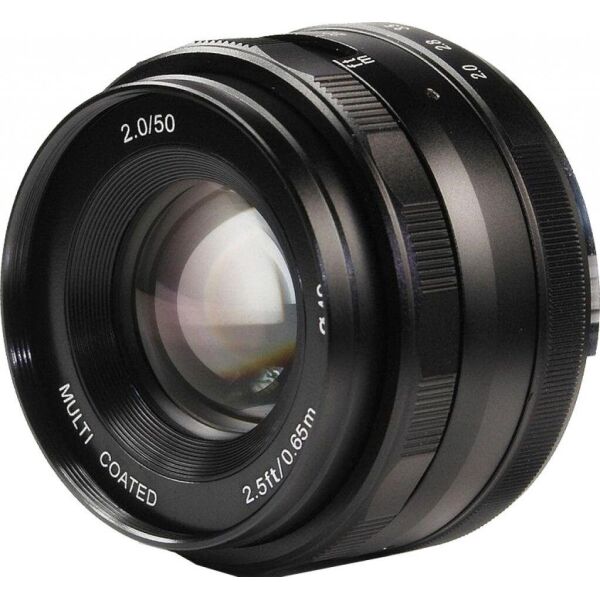 

Объектив Meike 50mm f/2.0 MC E-mount для Sony (MKE5020)