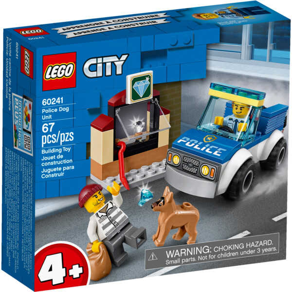 Акція на LEGO® City Полицейский отряд с собакой (60241) від Allo UA