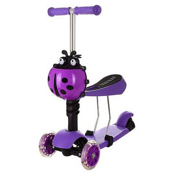 

Самокат iTrike Maxi 2 в 1 JR 3-016 Фиолетовый
