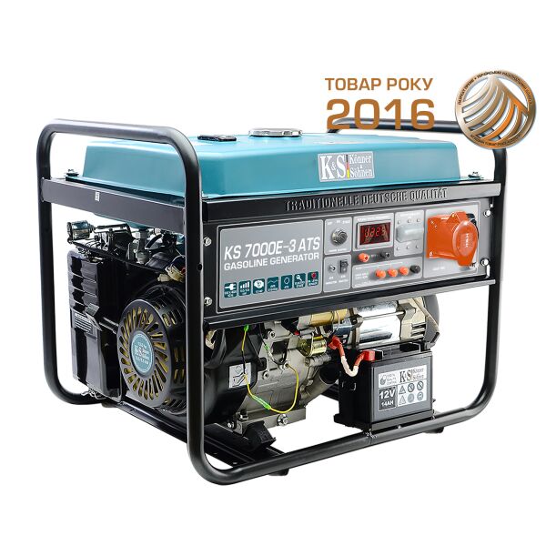

Генератор бензиновый Könner&Söhnen KS 7000E-3 ATS