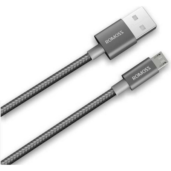 

Кабель Romoss CB13n USB MFi Lightning 1м Space Grey