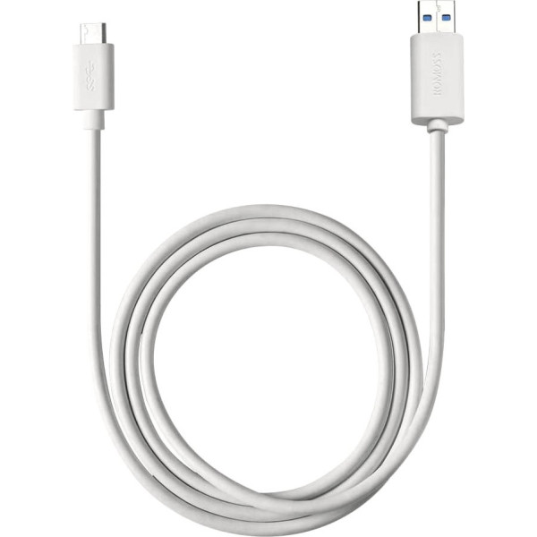 

Кабель Romoss CB31 USB 3.1 Type-C 1м White