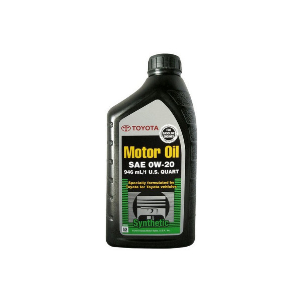 

Моторное масло Toyota Synthetic Motor Oil 0W-20, 0,946л