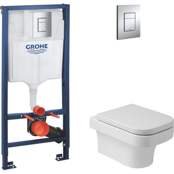 

Инсталляция Grohe Rapid SL 38772001 с кнопкой 38732000 + унитаз подвесной Azzurra Tulip TUL100B1/SOSK + сидение с крышкой Azzurra Tulip TUL1800/F, TUL100B1SOSKTUL1800F38772001