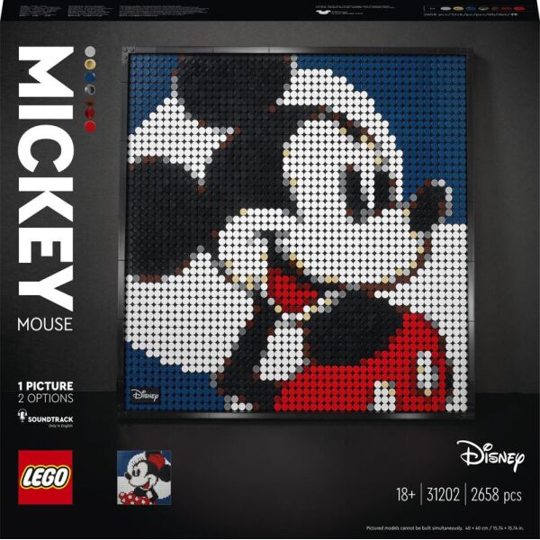 

LEGO® ART Disney's Mickey Mouse (31202)