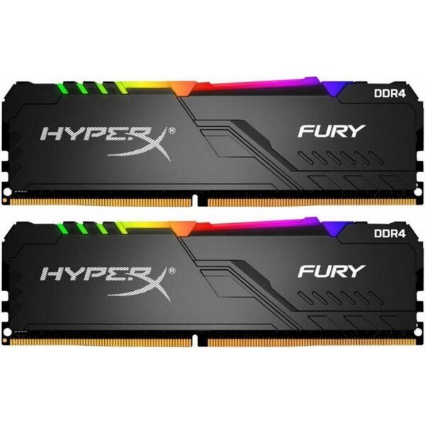 

Оперативная память DDR4 64GB (2x32GB) 3600 MHz HyperX Fury RGB Black Kingston (HX436C18FB3AK2/64)