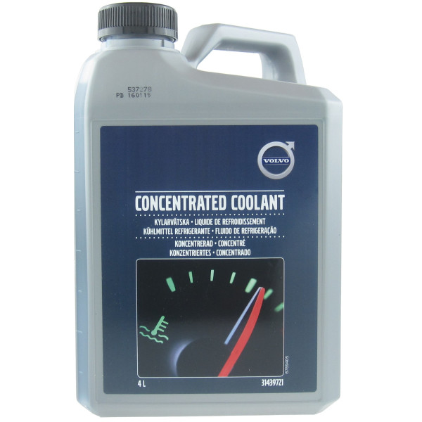 

Антифриз Volvo Concentrad coolant зелений, 4л (31439721)