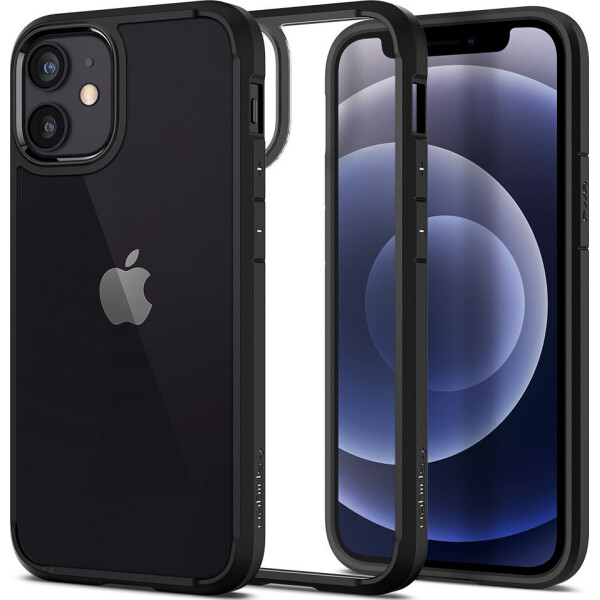 

Чехол Spigen Crystal Hybrid Matte Black для iPhone 12 mini