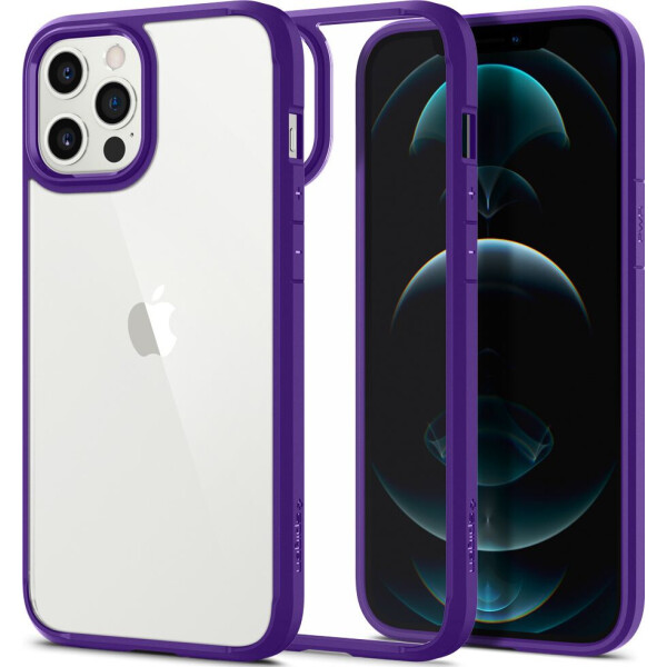 

Чехол Spigen Crystal Hybrid Hydrangea Purple для iPhone 12 Pro Max