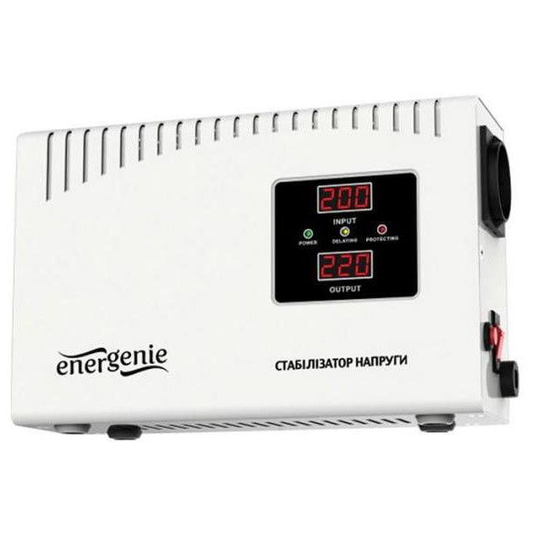 

Стабилизатор напряжения EnerGenie EG-AVR-DW1000-01 1000VA, 1xSchuko