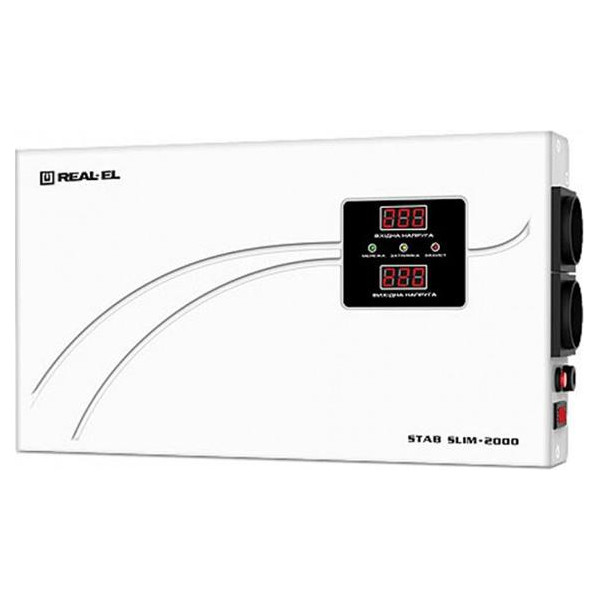 

REAL-EL STAB SLIM-2000 Белый