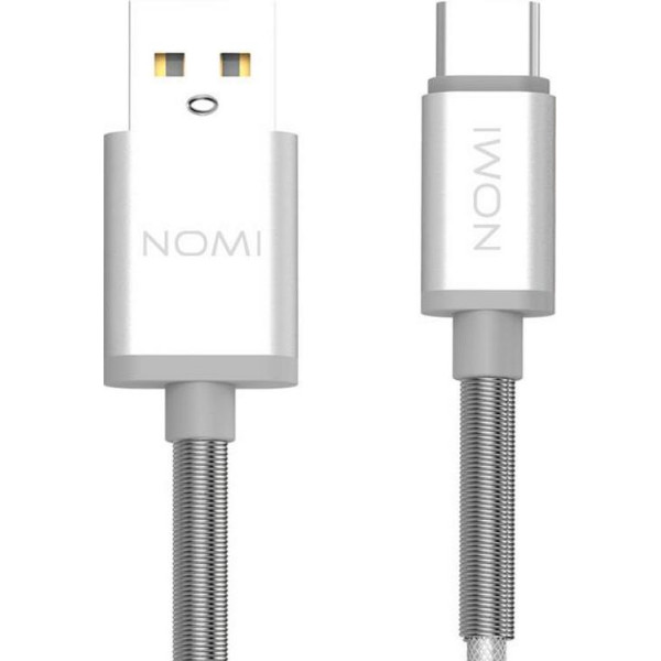 

Кабель Nomi DCMQ 10c USB Type-C 1м Silver