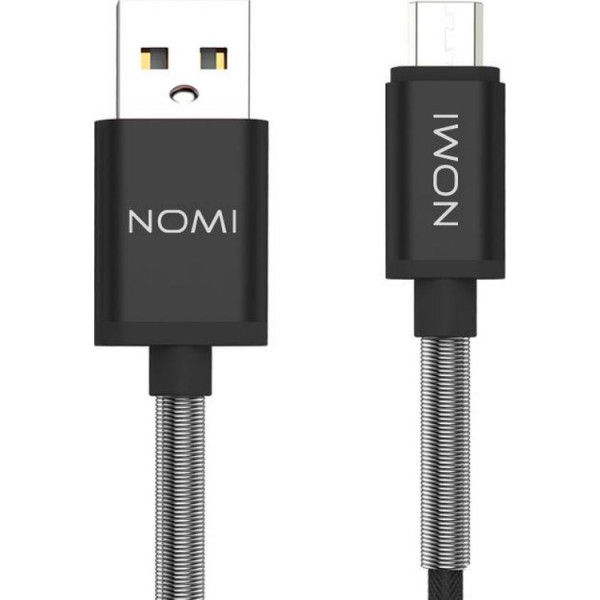 

Кабель Nomi DCMQ 10m USB micro 1м Black