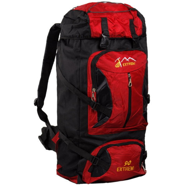 

Рюкзак туристический Extrem 90 red (647962049)