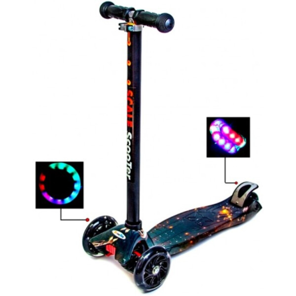 

Самокат Best Scooter Maxi Планета Светящиеся Колеса