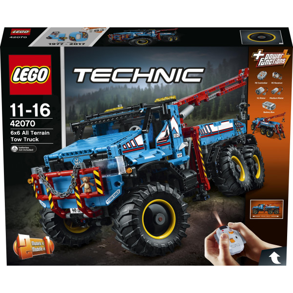 

Конструктор LEGO Technic Аварийный внедорожник 6х6 (42070)