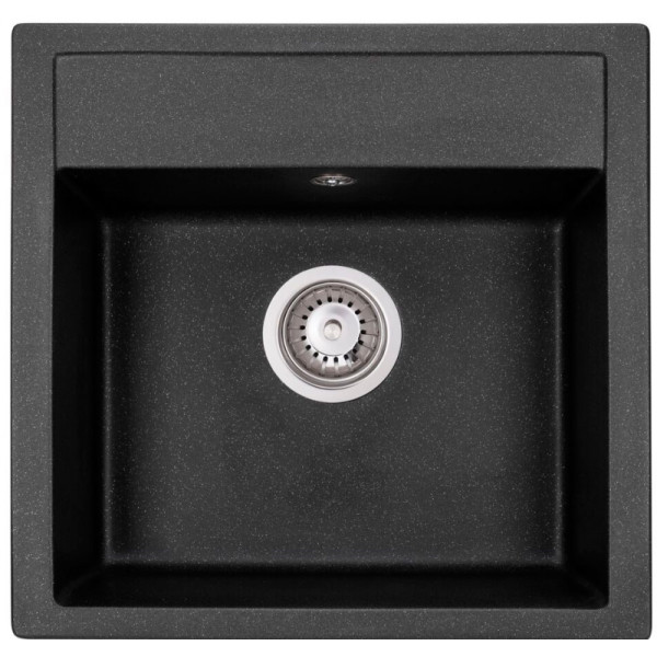 

Кухонная мойка Granado MERIDA black shine 0301