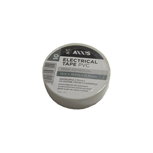 

Изолента белая AXXIS 19mm * 10