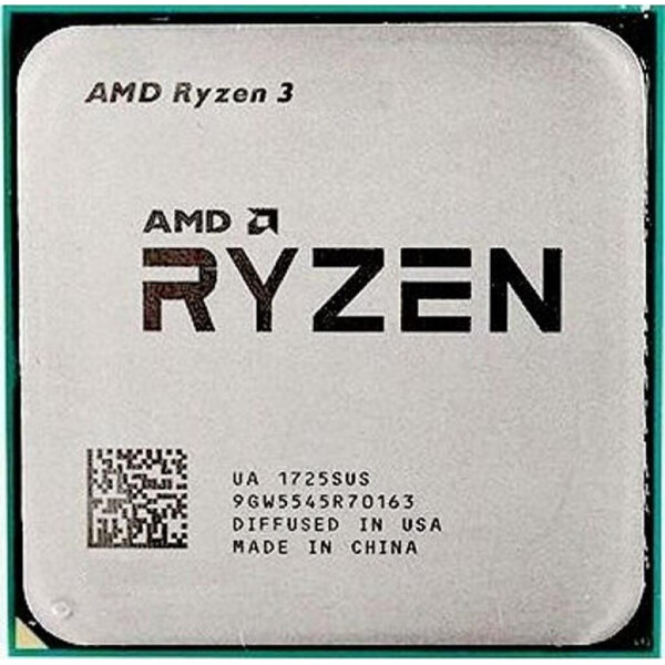 

Процессор AMD Ryzen 3 3100 (3.6GHz 16MB 65W AM4) Multipack (100-100000284MPK)