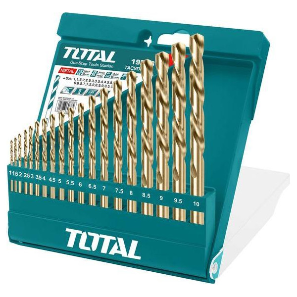 

TOTAL TACSD0195 19шт d=1-10мм
