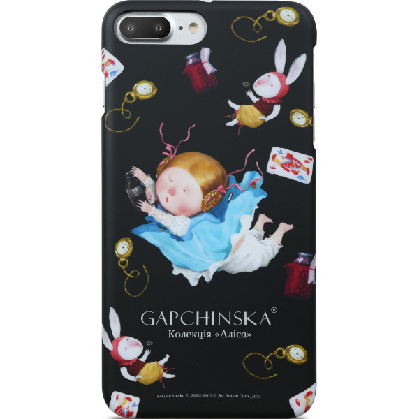 

Чехол Avatti GAPCHINSKA PC Алиса чёрный для iPhone 7 Plus