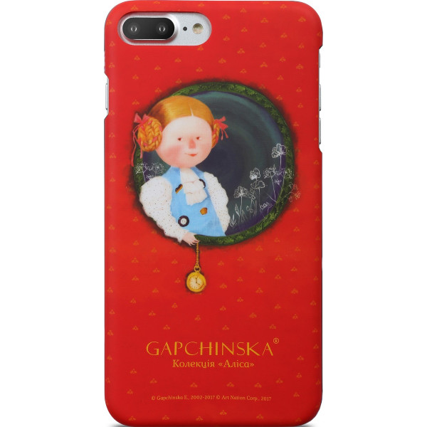 

Чехол Avatti GAPCHINSKA PC Алиса красный для iPhone 7 Plus