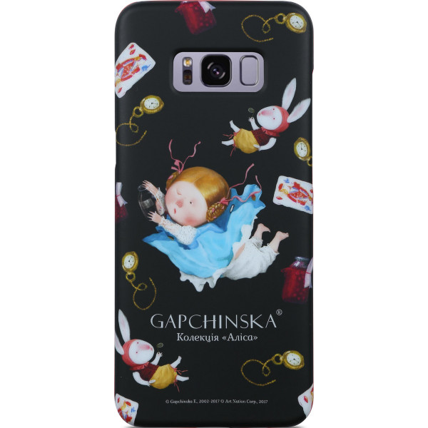 

Avatti GAPCHINSKA PC Алиса чёрный для Samsung S8 G950