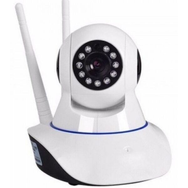 

Поворотная IP-камера видеонаблюдения Wi-Fi Smart NET Q5 + ночная съемка + видео няня Белая