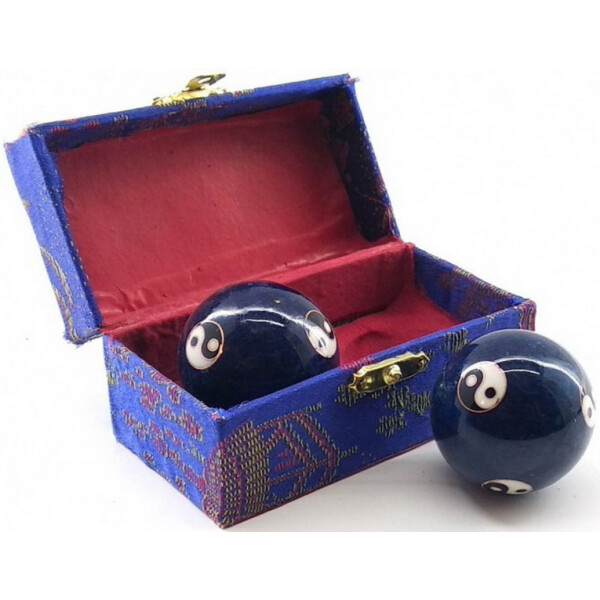 

Шары Массажные Музыкальные инь Янь Синие (D-4 См) 32242B