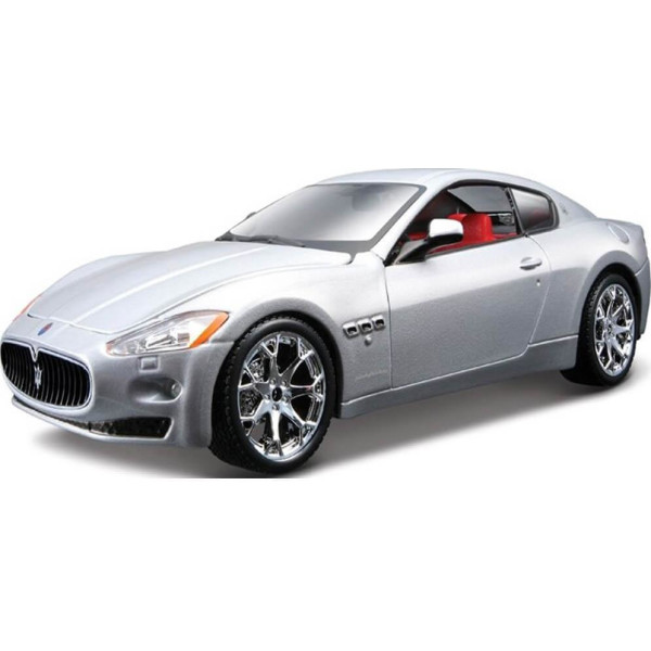 

Сборная модель Bburago MASERATI GRAN TURISMO (серебристый металлик, 1:24) (18-25083)