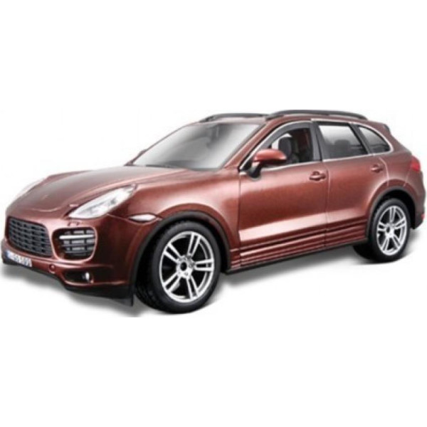 

Сборная модель Bburago PORSCHE CAYENNE TURBO (коричневый металлик, 1:24) (18-25104)