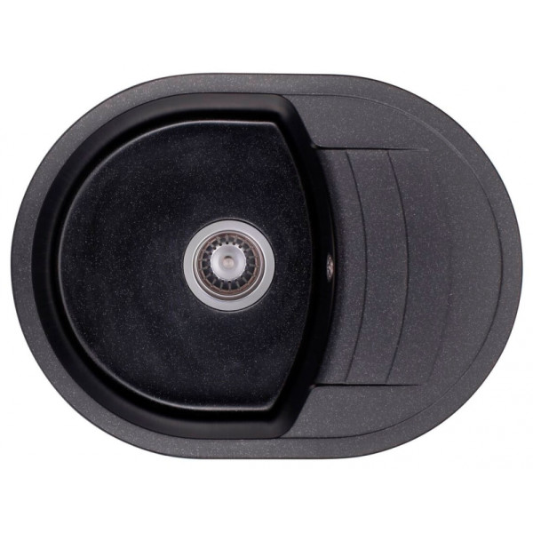 

Кухонная мойка Granado MALAGA black shine 0201