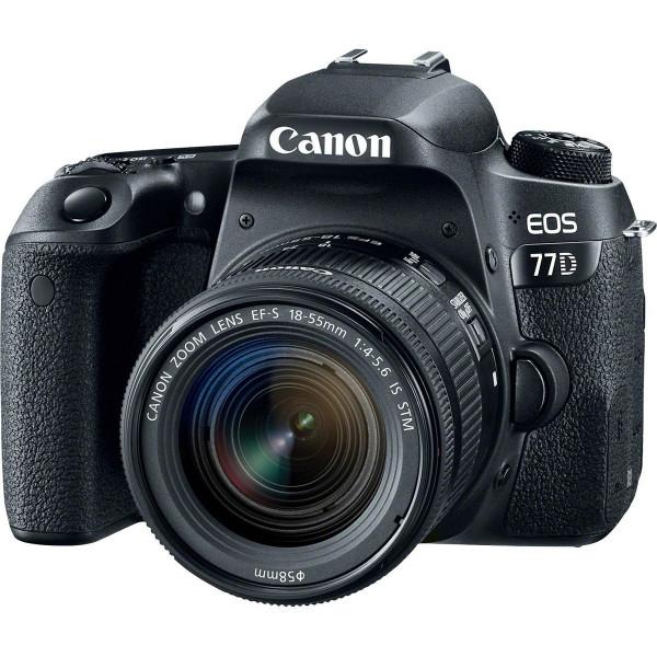 

Фотоаппарат Canon EOS 77D kit (18-55mm) IS STM (1892C022)
