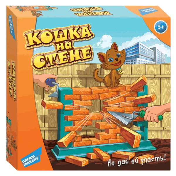 

DREAM MAKERS Игра детская настольная Кошка на стене (1503_UA)