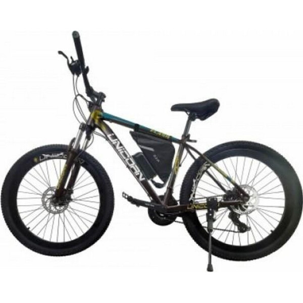

Электровелосипед UVOLT Unicorn Flash Mb-48-500 26 Дюймов Черно-Зеленый