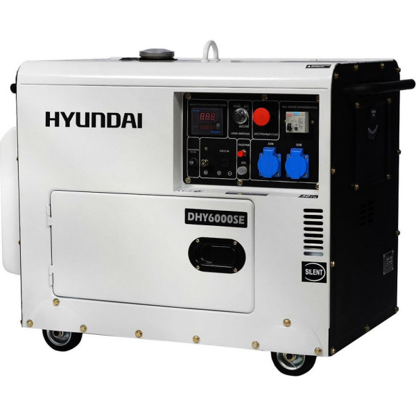 

Генератор Hyundai DHY 6000SE