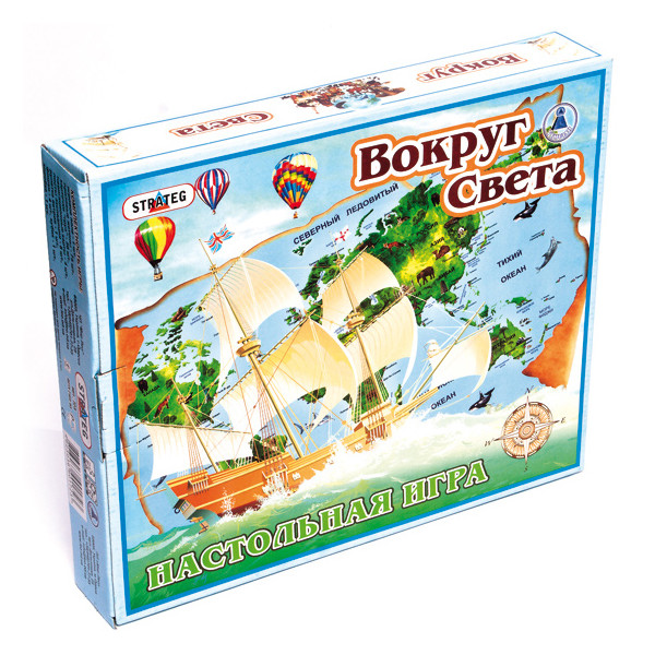 

Настольная игра Strateg Вокруг света (723)