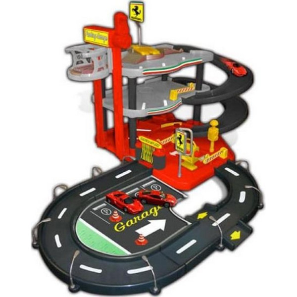 

Игровой набор Bburago Гараж Ferrari 3 уровня, 2 машинки (18-31204)