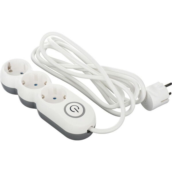 

Сетевой фильтр 2E Plus 3 м, 3 розетки White (2E-U03VES3M)
