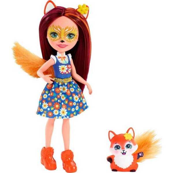 

Кукла Лисичка Фелисити и Флик Enchantimals Felicity Fox Doll with Flick 2 FXM71