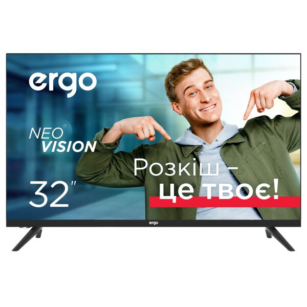 

Телевизор 32" Ergo 32DHS6000 Black