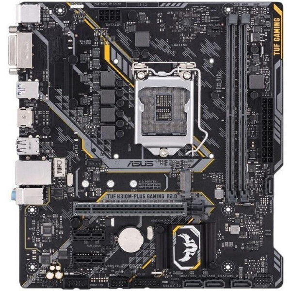

Материнская плата Asus TUF H310M-Plus Gaming R2.0 Socket 1151