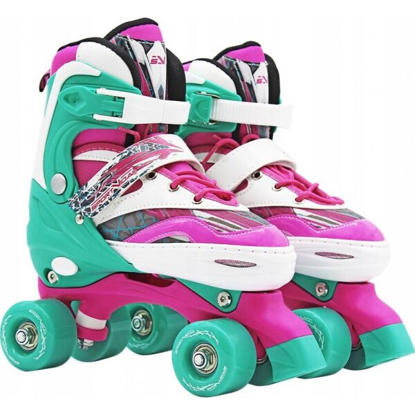 

Роликовые коньки (квады) SportVida SV-LG0040 Size 35-38 Pink/Green