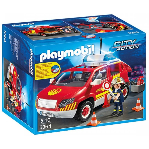 

Конструктор Playmobil Пожарная машина командира (5364)